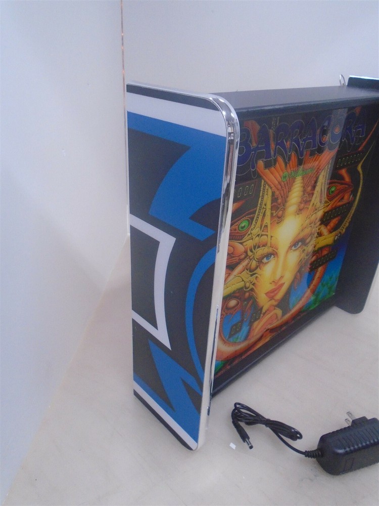 Williams Barracora Pinball Head LED Display light box