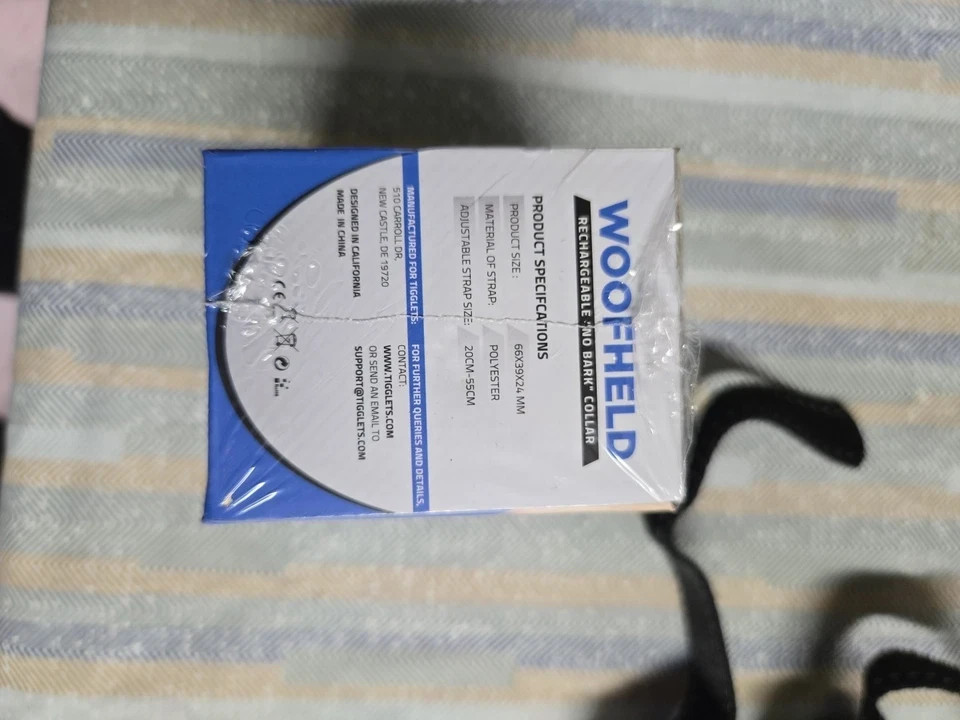 Woofheld Rechargeable No Bark Collar Non Shocking