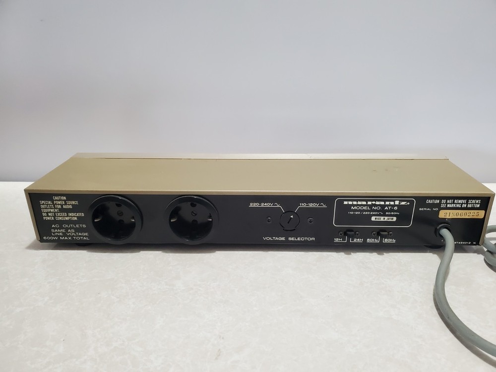 Vintage Marantz AT-6 Audio Digital Timer - UNTESTED - *PLEASE READ*