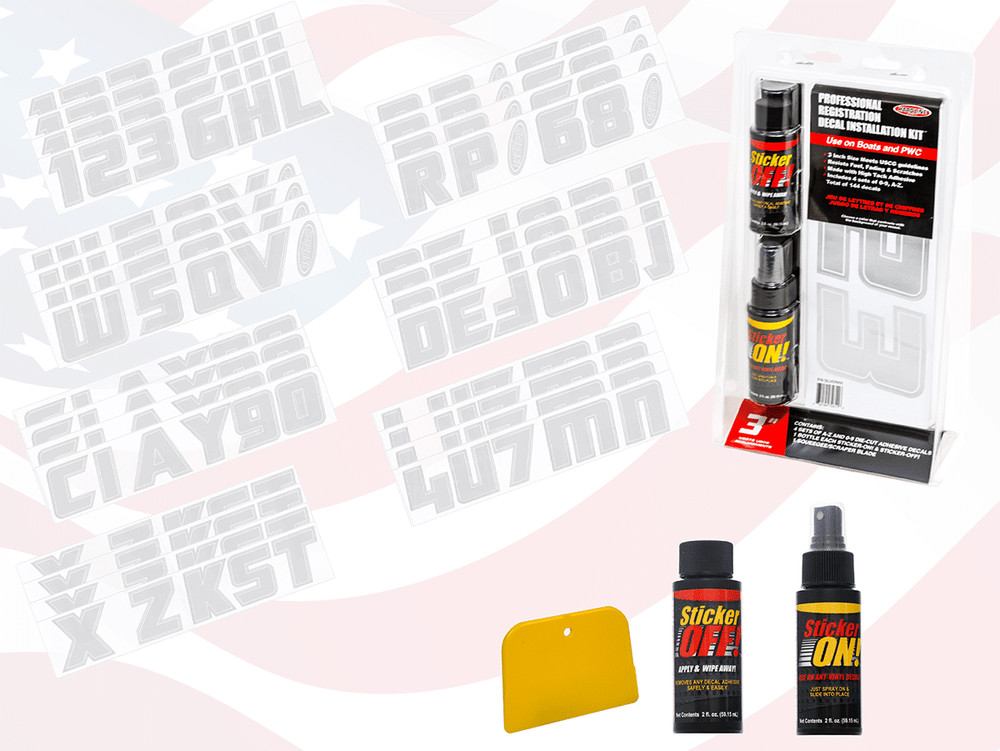 Decal Registration Kit - Silver
