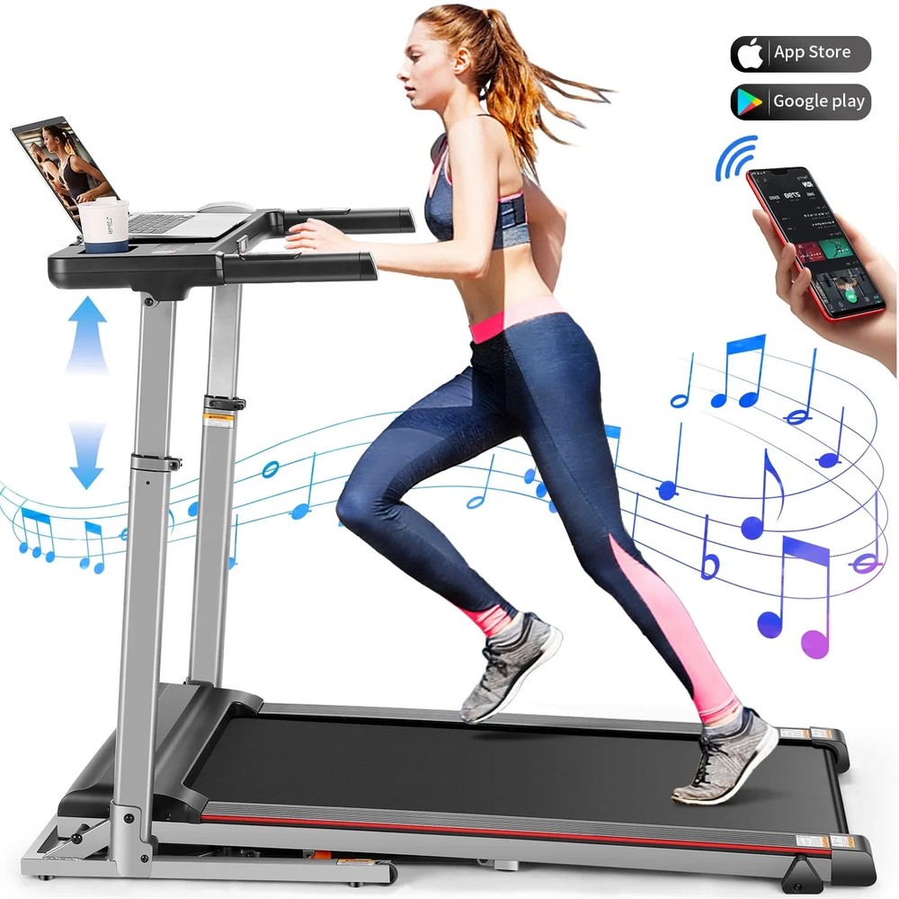 🏃‍➡ Unique Adjustable Height Design Treadmill Machine for Home Excercise🏃‍➡