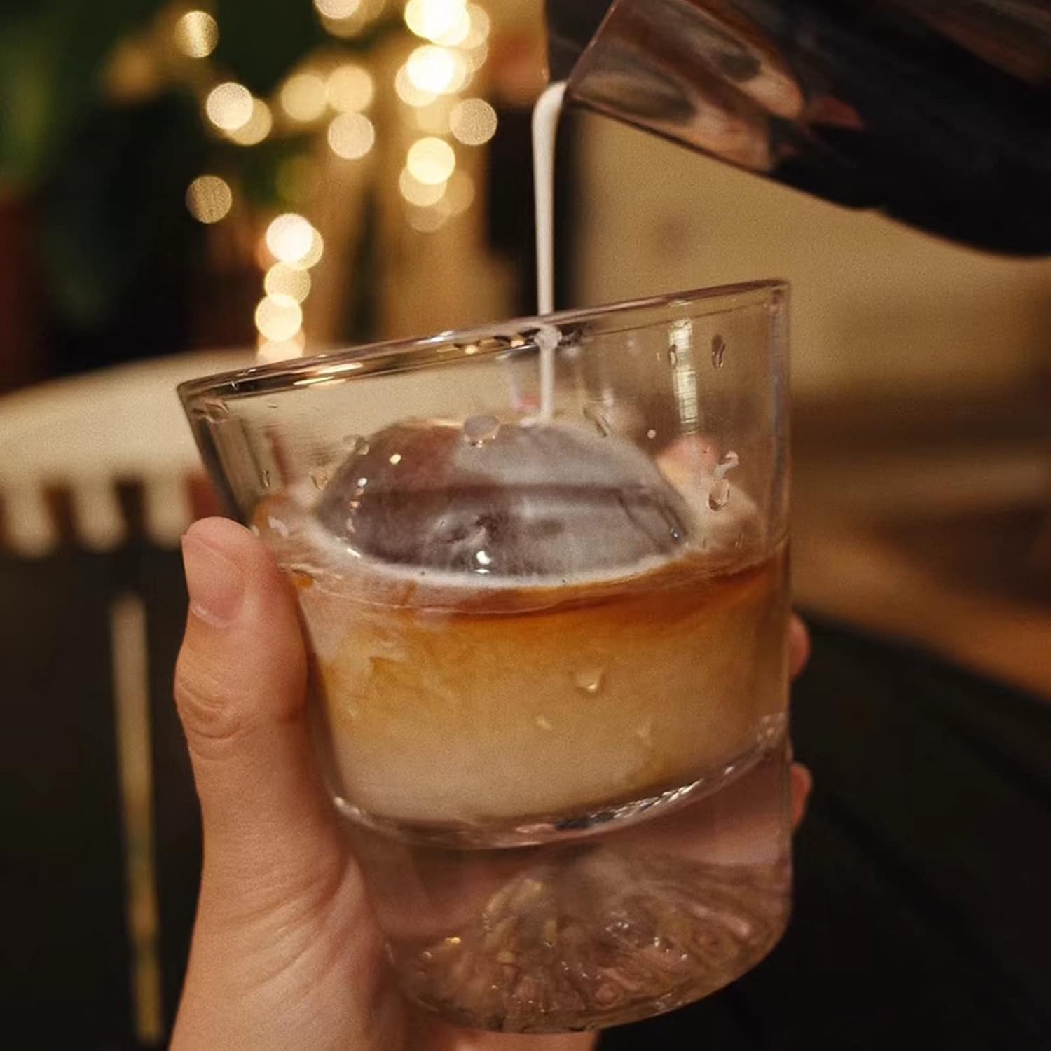 6 Pack Ice Ball Molds - 2.5" Spherical Ice Cube Trays for Whiskey & Cocktails