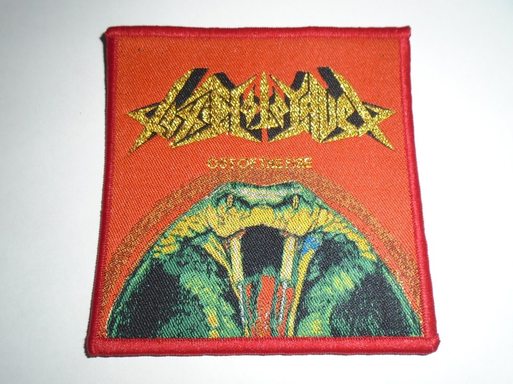 TOXIC HOLOCAUST OUT OF THE FIRE WOVEN PATCH