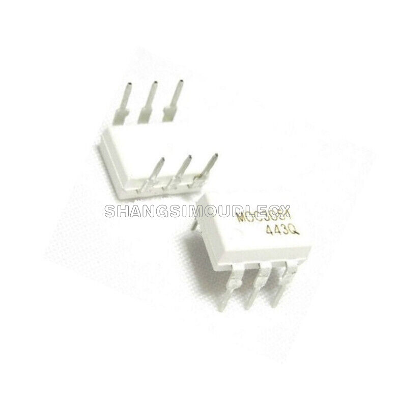 5PCS IC MOC3051 FSC OPTOCOUPLER TRIAC-OUT 6-DIP