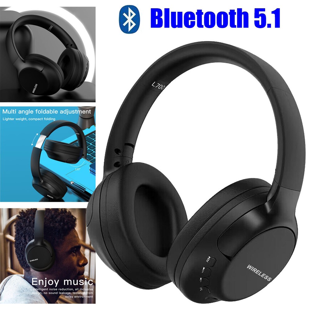 Wireless Headphone Bluetooth Headset +Mic For Apple iPad Air 11 13 (2024) (2025)