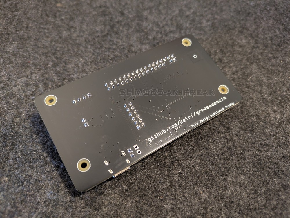 💾 GREASEWEAZLE V4.1 USB FLOPPY ADAPTER + BLACK PCB - AMIGA