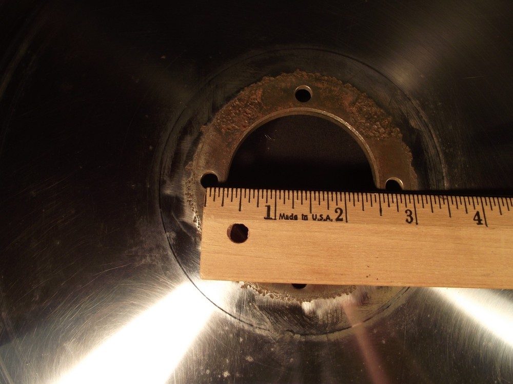 OEM Bizerba VS12 Slicer blade 13 5/8" 4 hole.