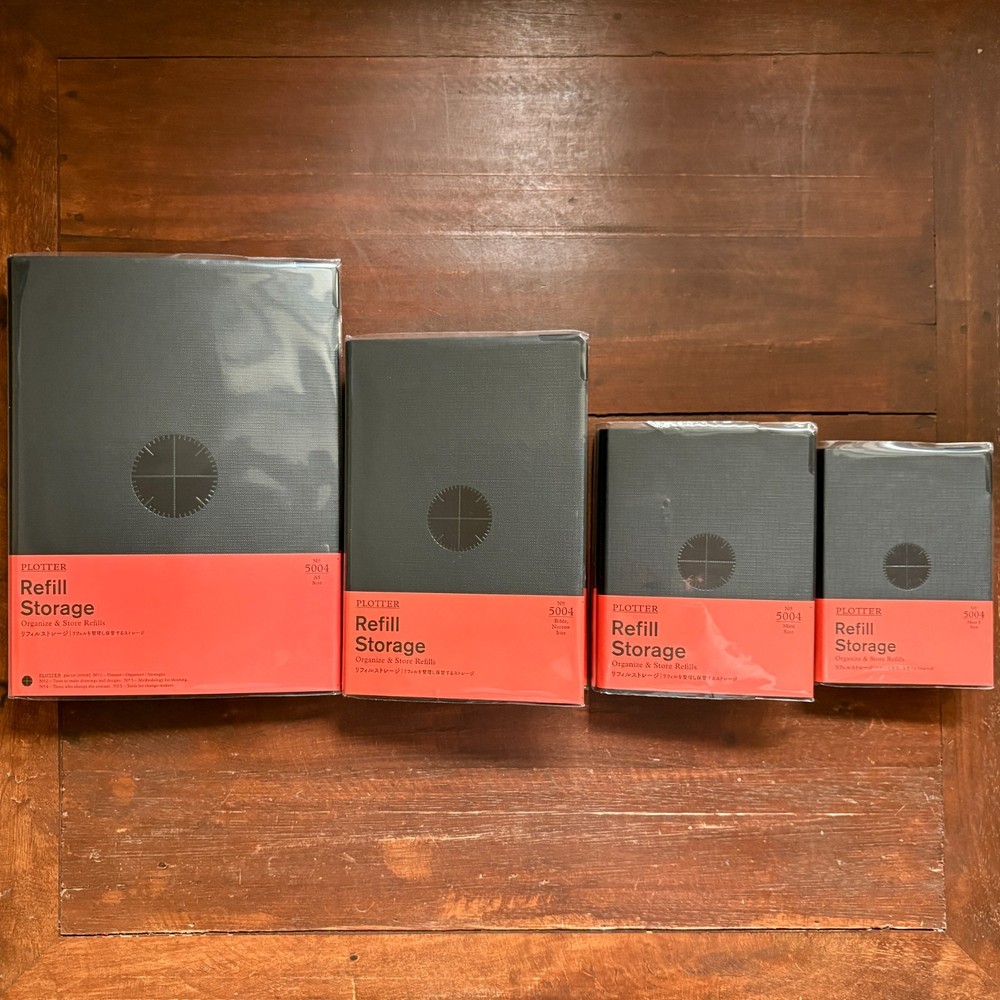 PLOTTER 5004 Refill Storage Mini size 6-hole ring 20mm diameter