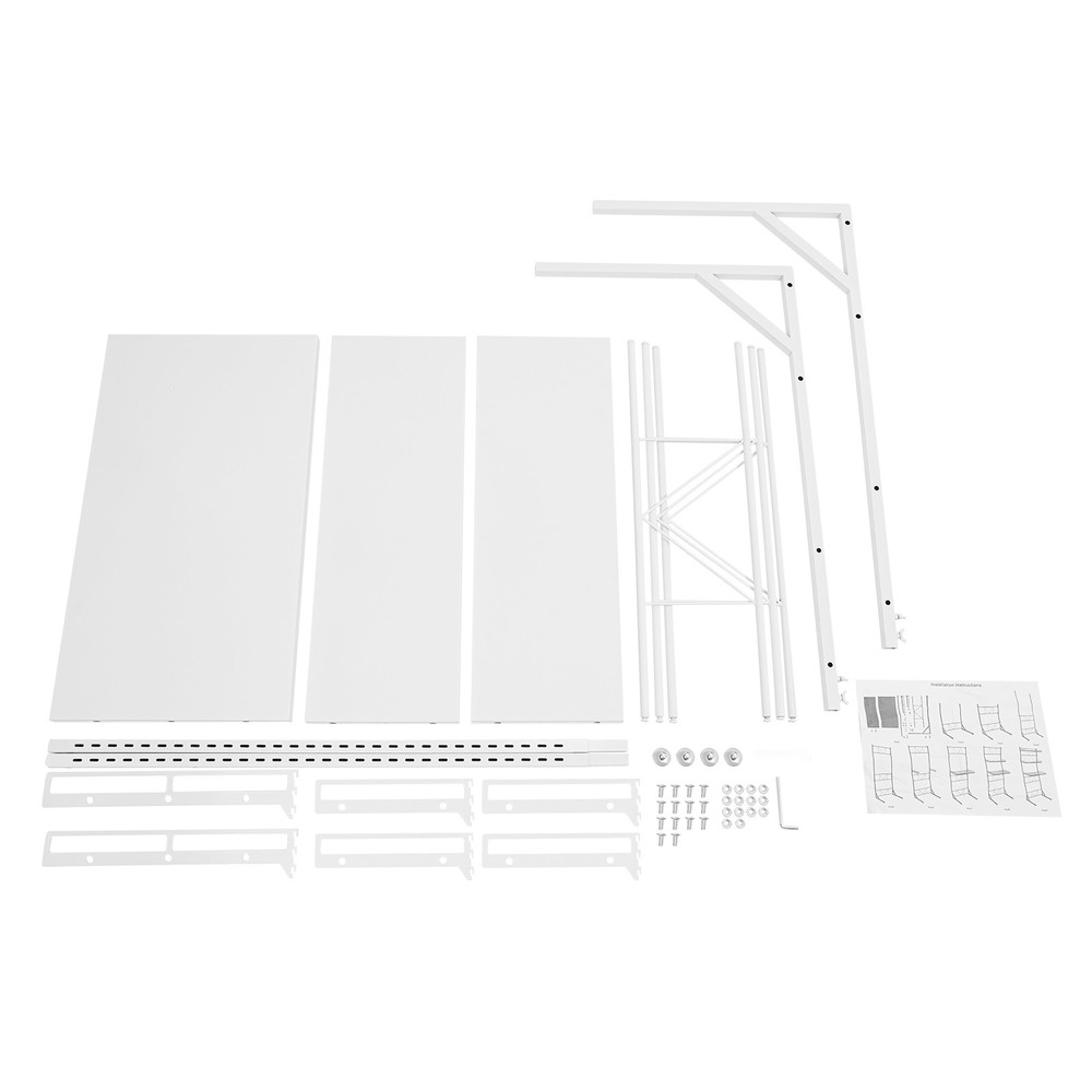 3-tier Washing Machine Shelf Multi-functional Laundry Storage Shelf Space Saving