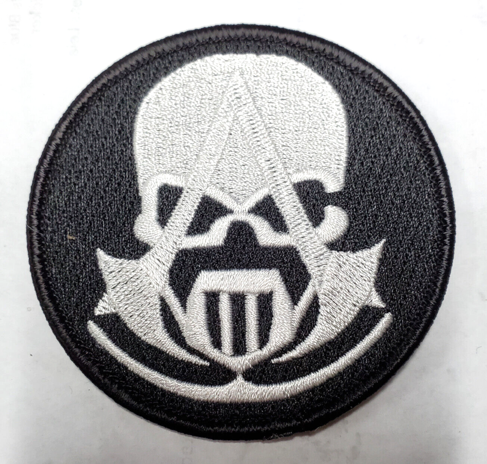 Assassin's Creed Skull 3" Embroidered Patch- Mailed from USA