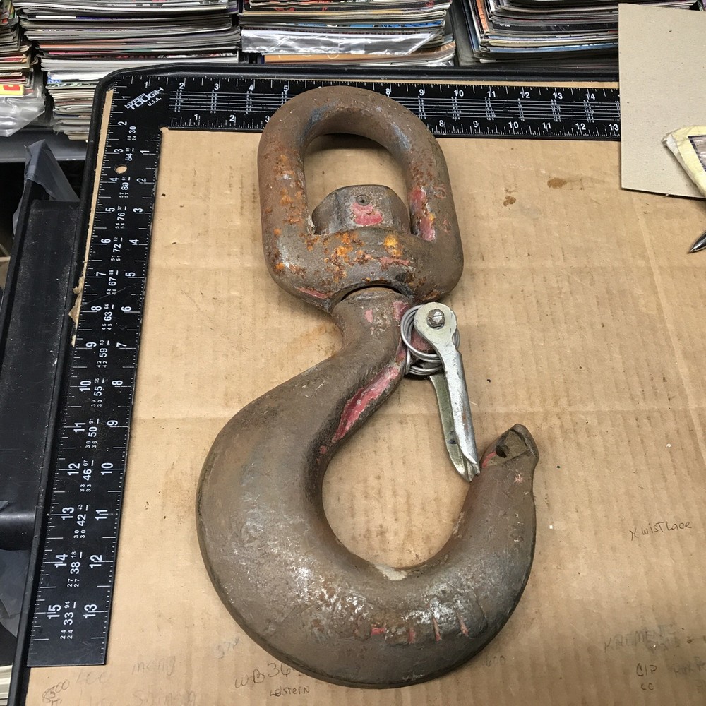 Crosby 319 HOOK TYPE 22 TON SPLIT NUT MADE USA
