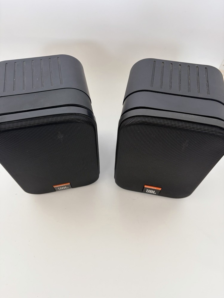 JBL Control 1 Bookshelf Speakers Matched Pair / Needs Re-foam