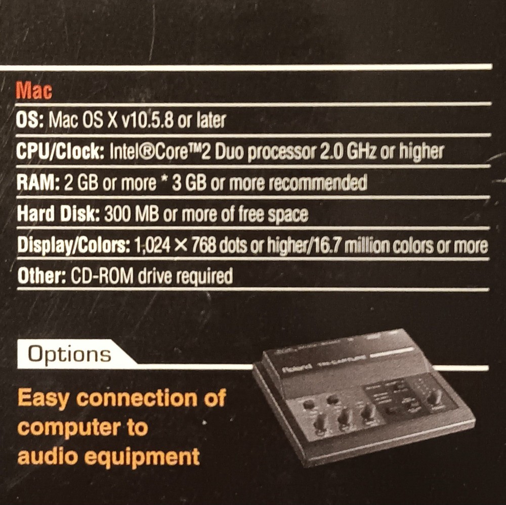 Roland R-Mix Audio Processing Software *NEW SEALED BOX*