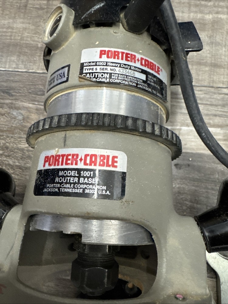 Porter Cable 6902 Router & 1001 Base