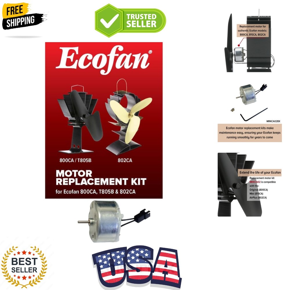 Replacement Motor Kit, MRKCA02, for Models 800CA, 815CA, 802CA, Extend The Li...