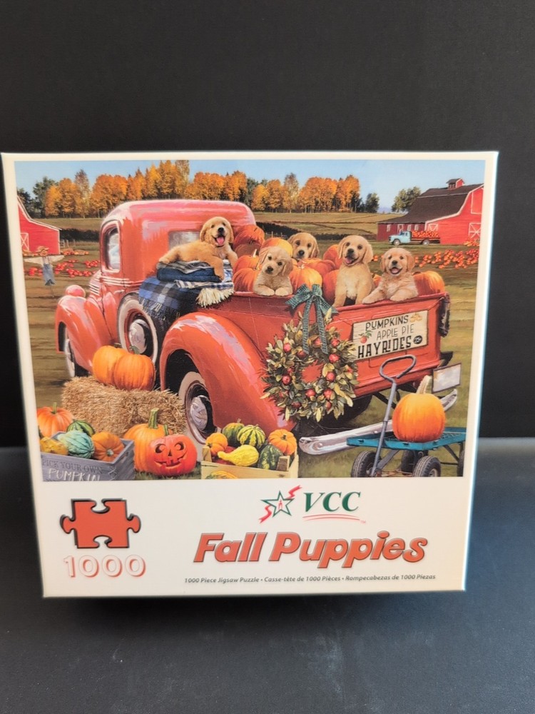 VCC Fall Puppies,1000 PC Puzzle