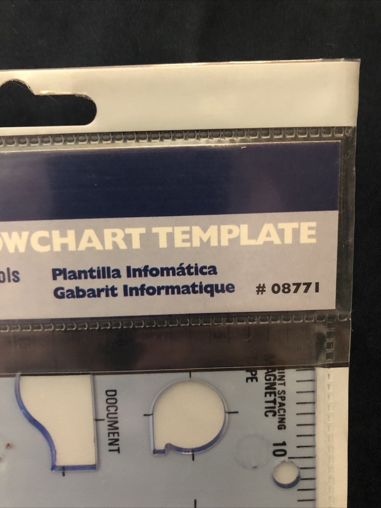 Helix H77 Computer Flowchart Template - Programming Algorithms Made in England