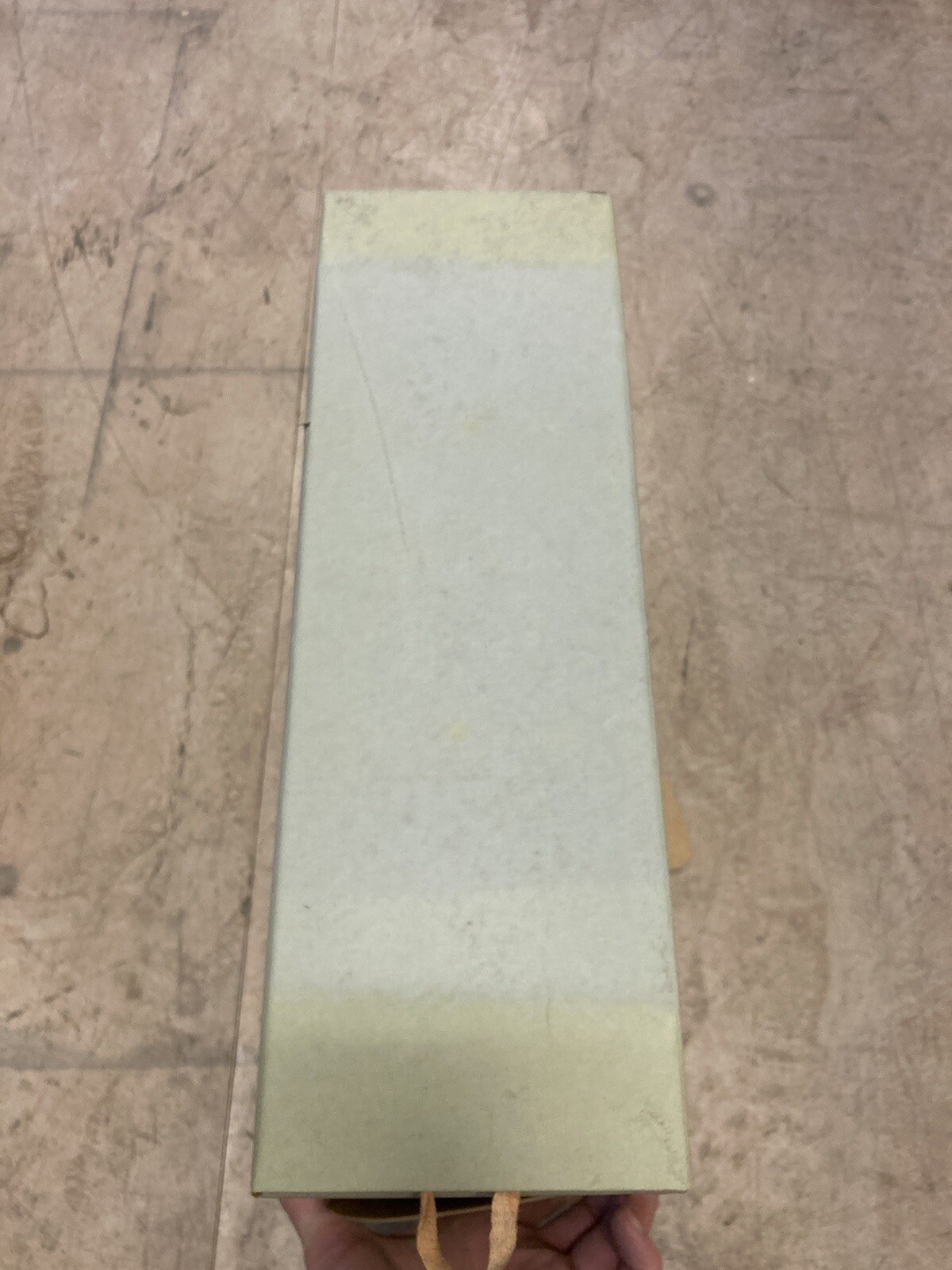 Vtg Archival Folio Storage Box Metal Edge Archival Boxboard AcidFree 15.5x10.5x5