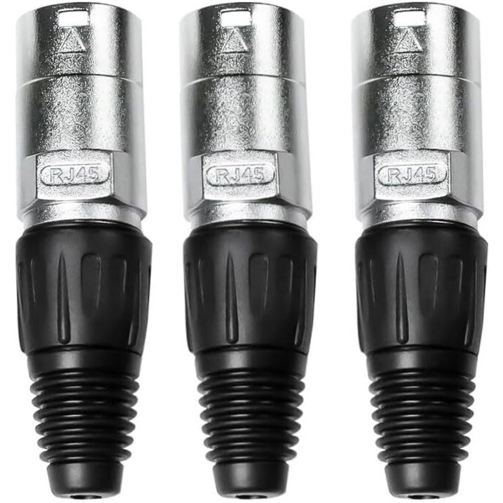 Uonecn RJ45 Connectors IP65 Ethernet Cable Waterproof Plug Panel Mount Shielded