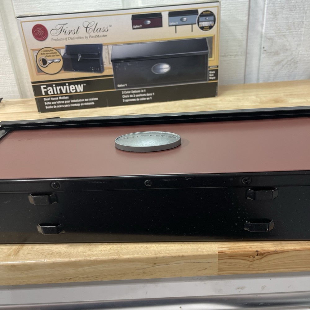 First Class Postmaster Steel house Mailbox