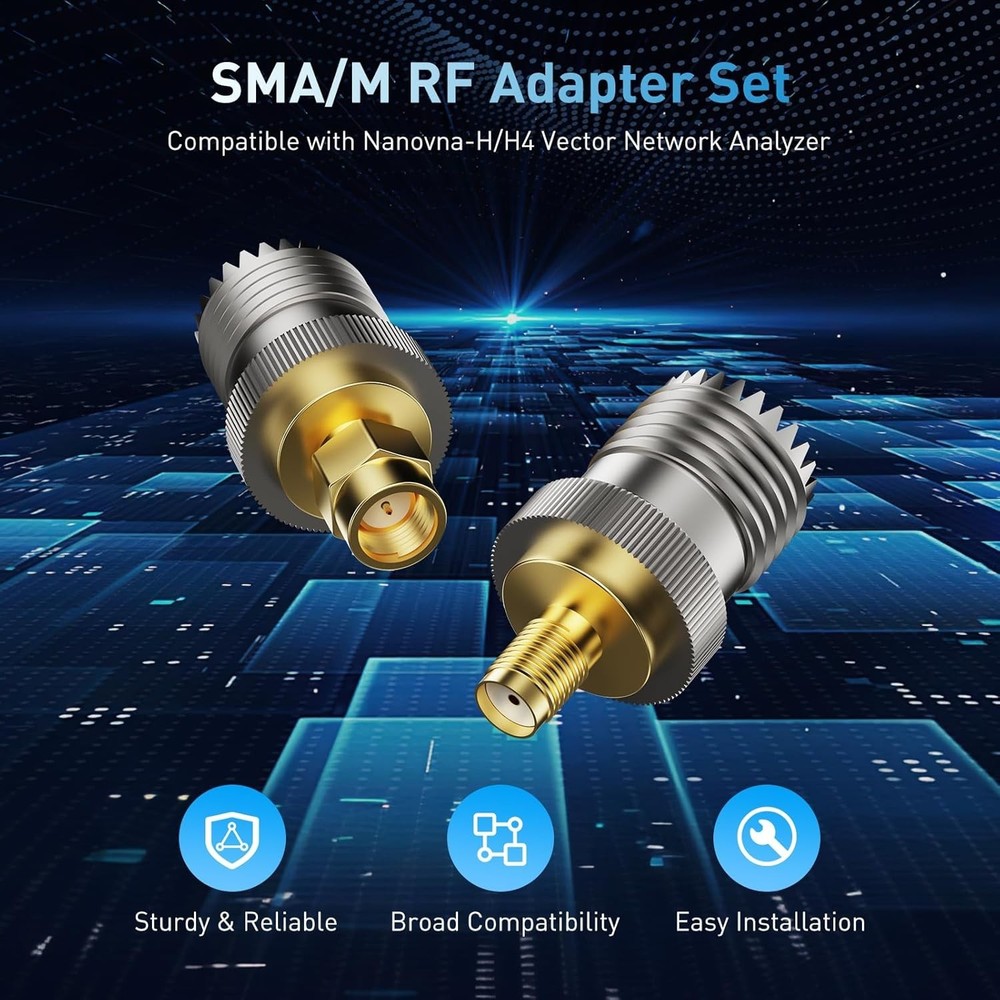 9KHz to 1.5GHz Vector Network Analyzer with High Accuracy Measurement Features