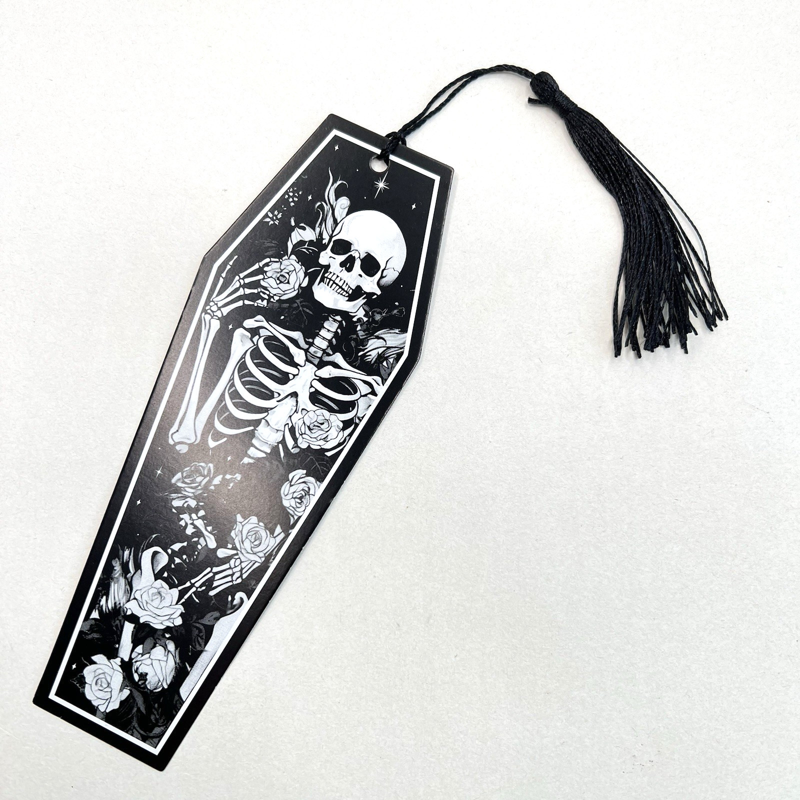 Skeleton Coffin Bookmarks Halloween Gothic