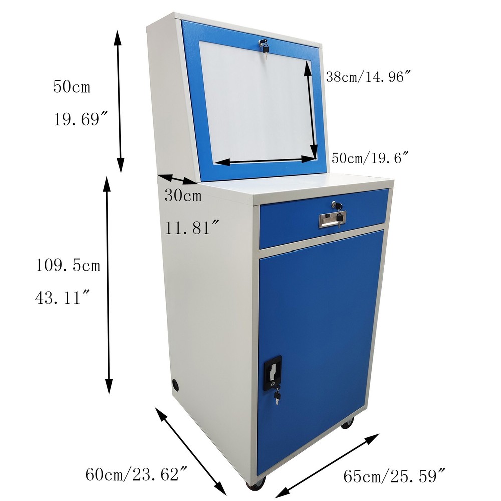 Computer Security Cabinet Computer Dustproof Anti-theft Main Box Control Cabinet