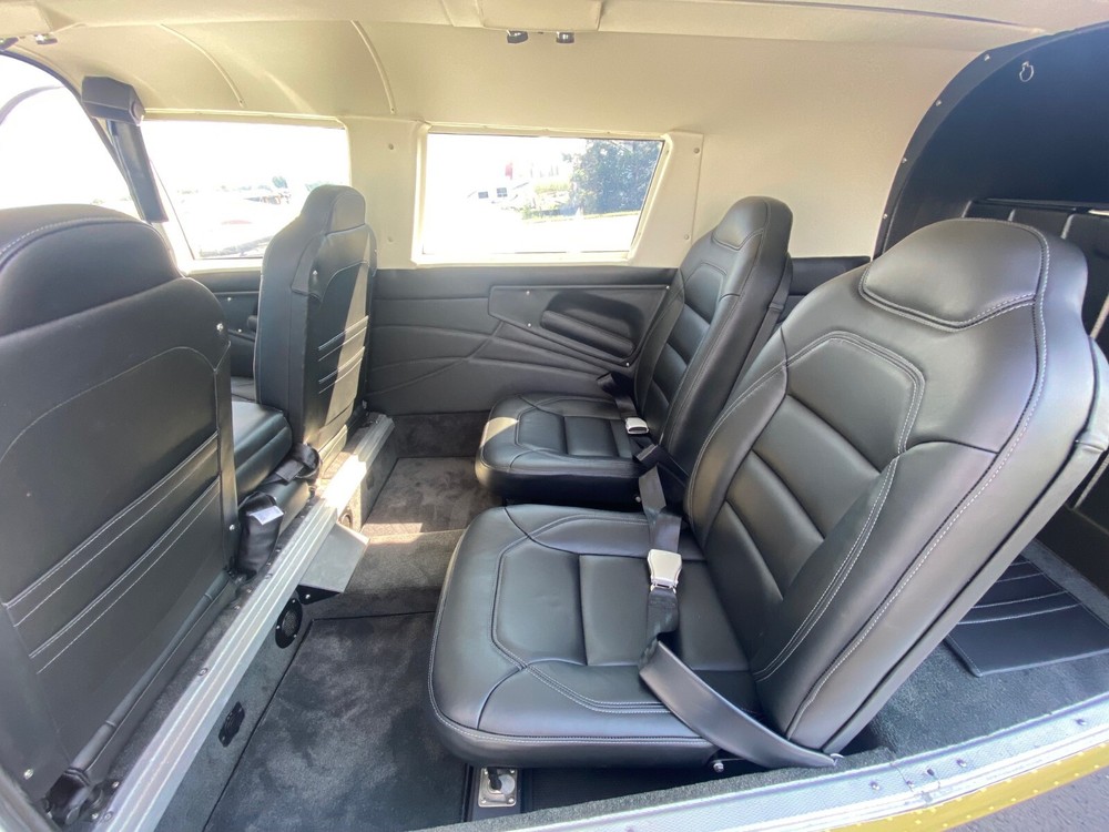 Cessna 414, 421 custom leather interior