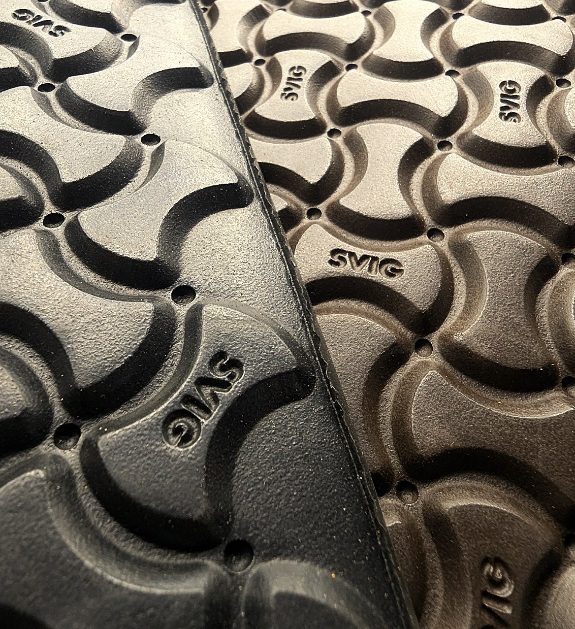 SVIG DOG BONE Sole Panel / 10mm / 18x10.50"/ Rubber-Eva Mix / Sandal Sole