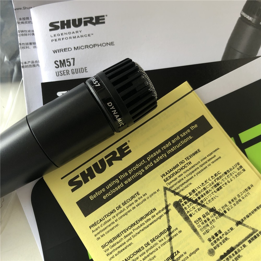 NEW SM57 Cardioid Dynamic Instrument Microphone - SM57LC No Cable