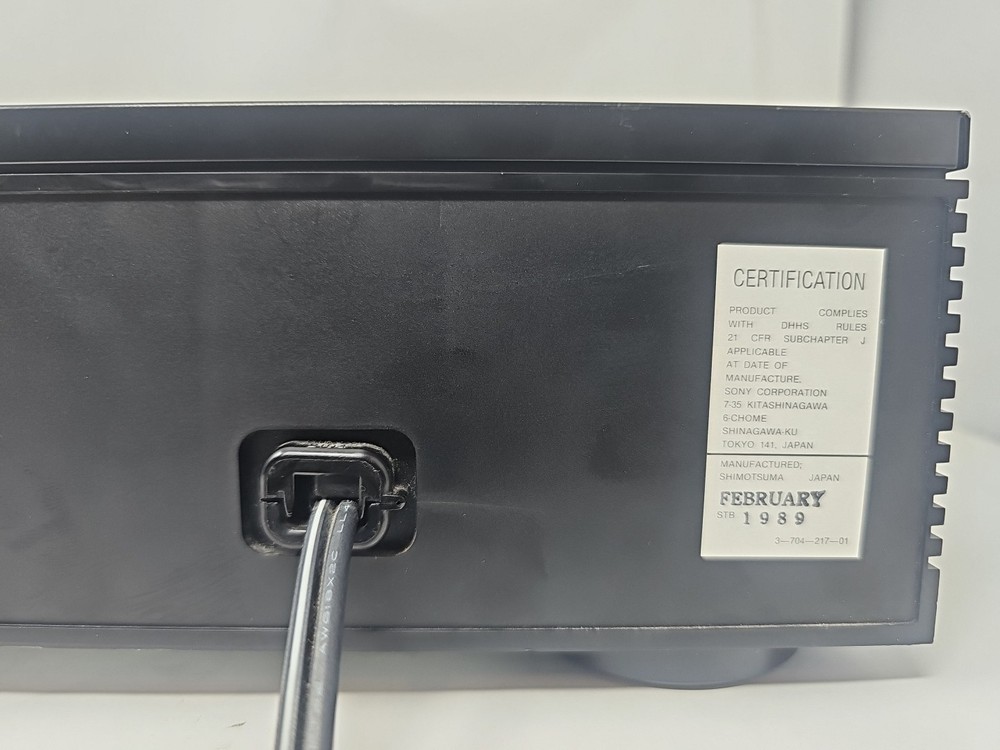 Sony CDP-270 Compact Disc Player