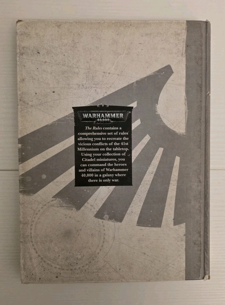 Warhammer 40K The Rules Games Workshop HB RULE BOOK 2014 Eldar Orks Marines Etc