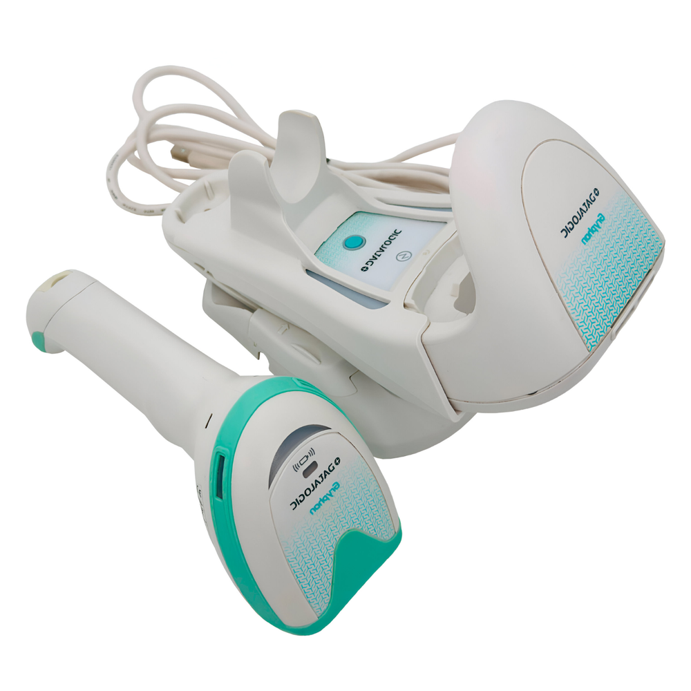 Datalogic Gryphon GBT4500 Barcode Scanner w/WLC4090-HC-BT Cradle & USB Cable