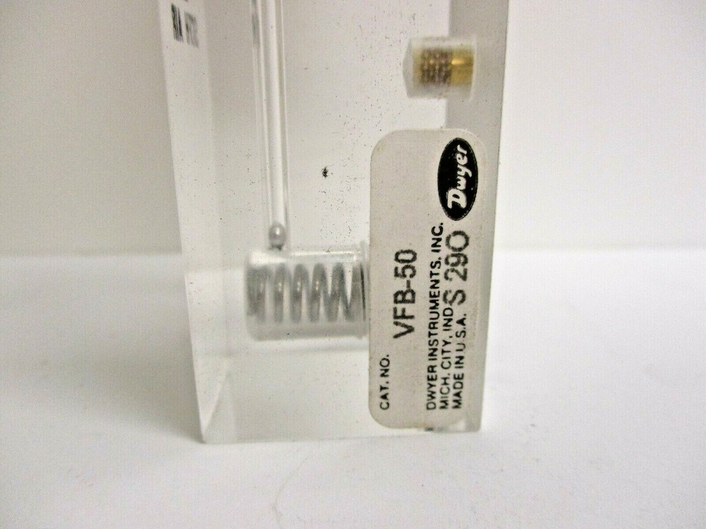 DWYER, VISI-FLOAT FLOWMETER, VFB-50