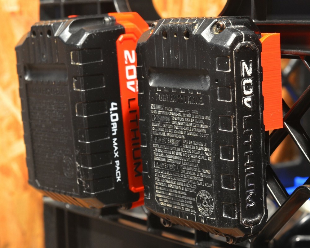 *4-Pack* Barnyard Intel Slim Battery Holder for Porter Cable 20V