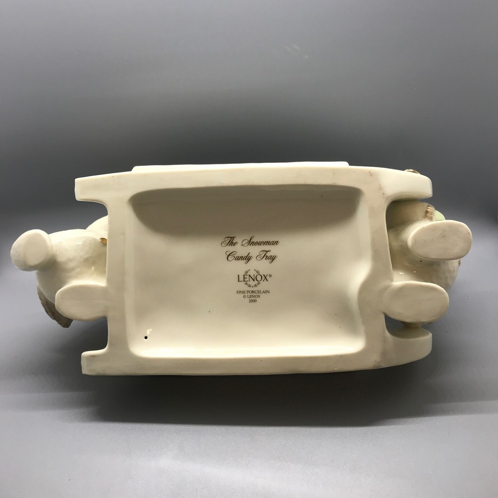 Lenox The Snowman Candy Tray without box Year 2000