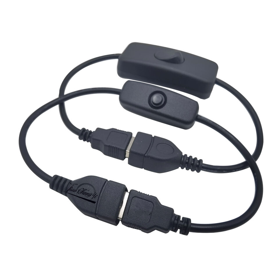 USB Cable with Switch ON/OFF Cable Extension for USB Lamp Power Supply
