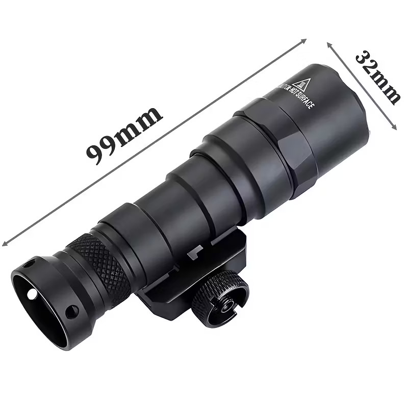 Tactical M300B Light LED Flashlight M300 Weapon Remote Switch Constant Momentary