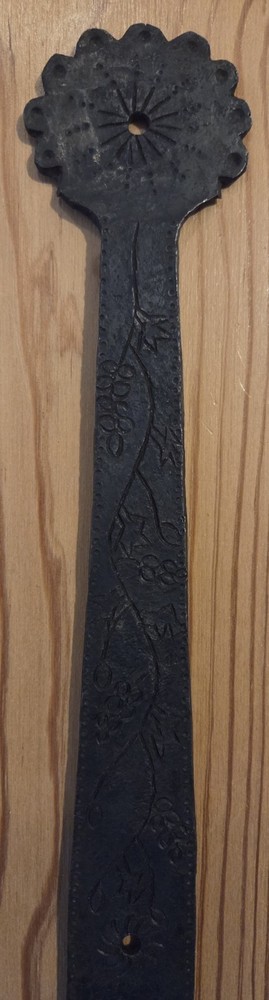 Antique Spanish Colonial Iron Lock With Key