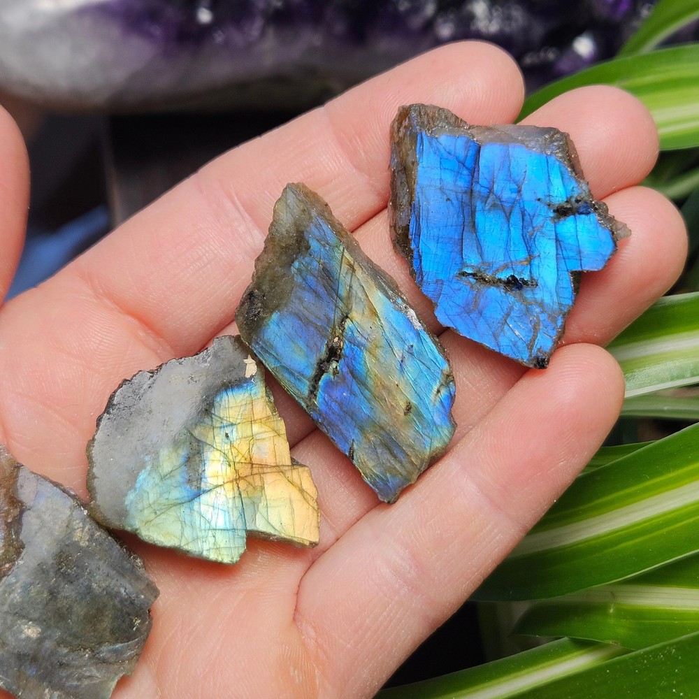 Labradorite Crystal Slice
