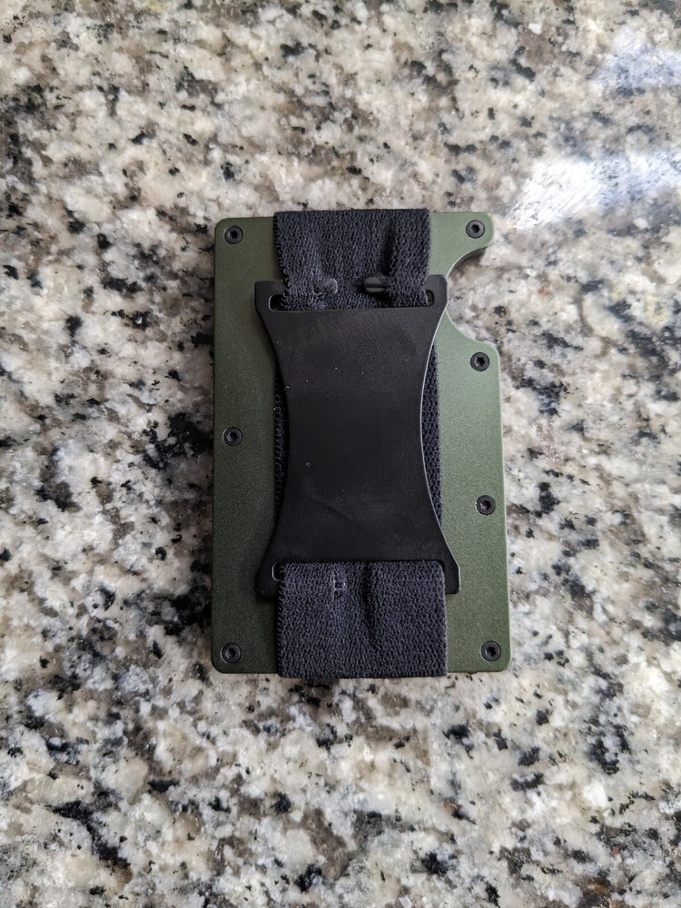 Custom Badge Wallet, Engraved Personalized