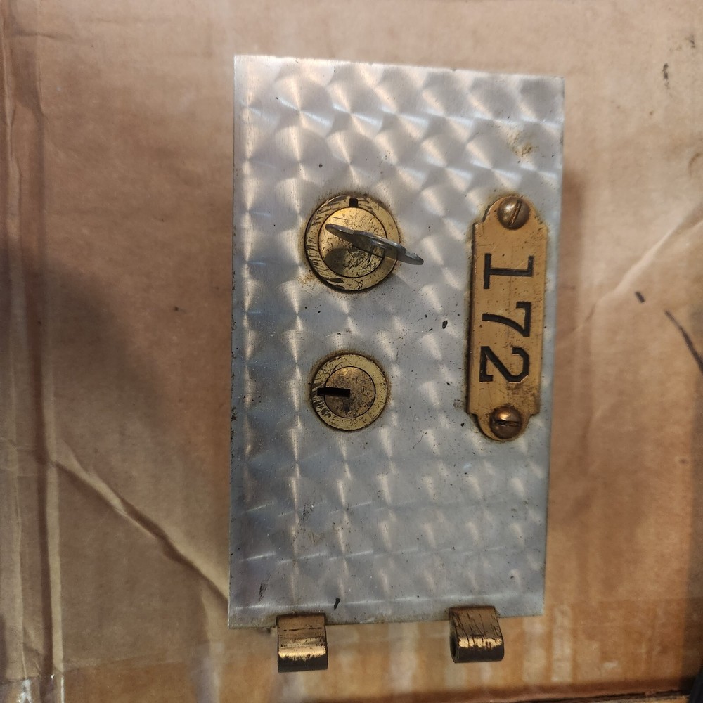 SAFE DEPOSIT DOOR and lock