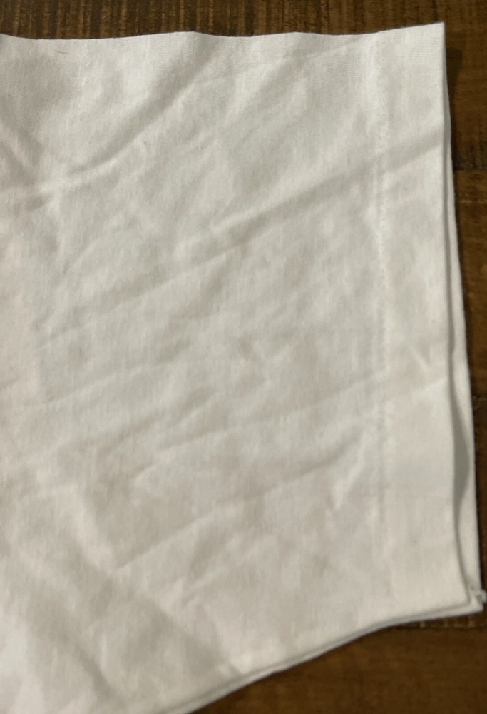 Fallbrook High Nomination Convention Single Stitch Men Size Large White