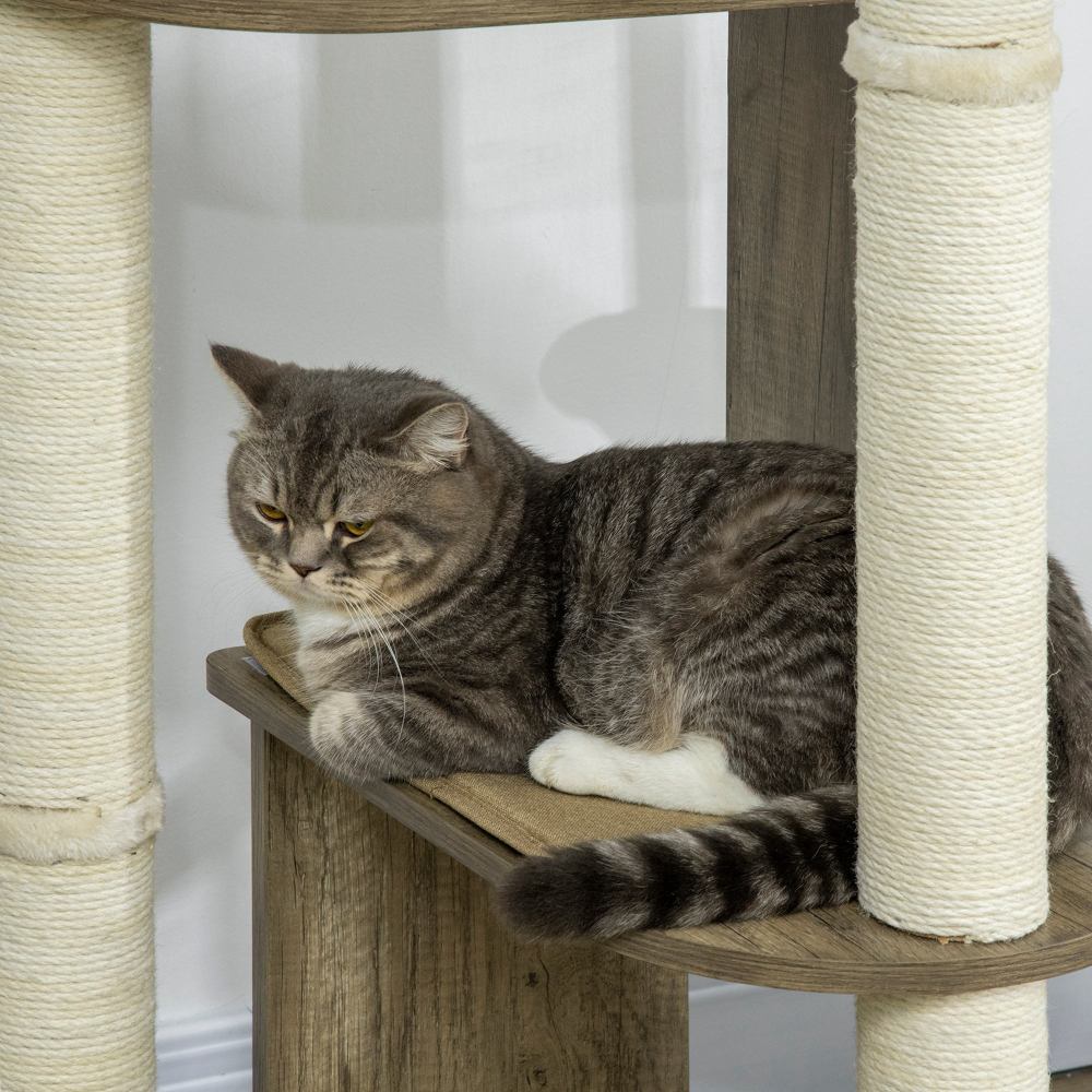 Cat Tree Tall for Climbing,Large Multilevel Cat Tower with Scratching Posts
