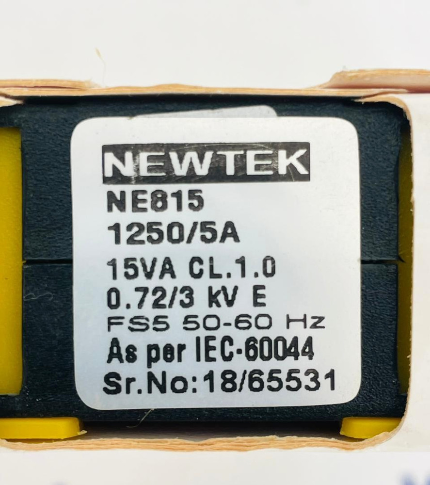 NEWTEK NE815 Current Transformer 1250/5A