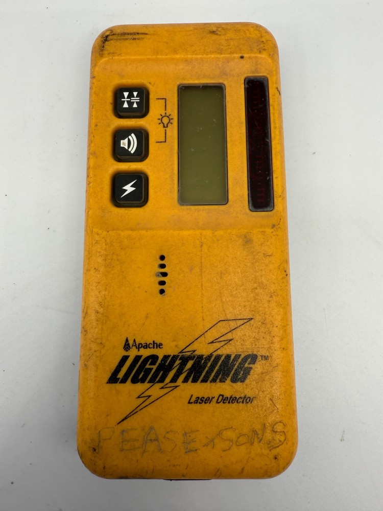 Apache Lightning Laser Detector 44 50mm (2.00 in) Doesn't Turn On