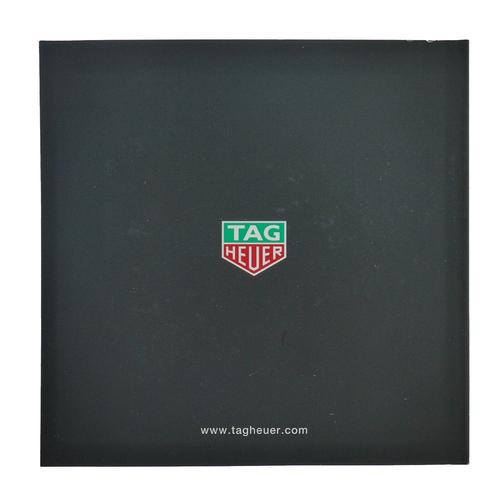 TAG HEUER CUSTOMER SERVICE BOOK