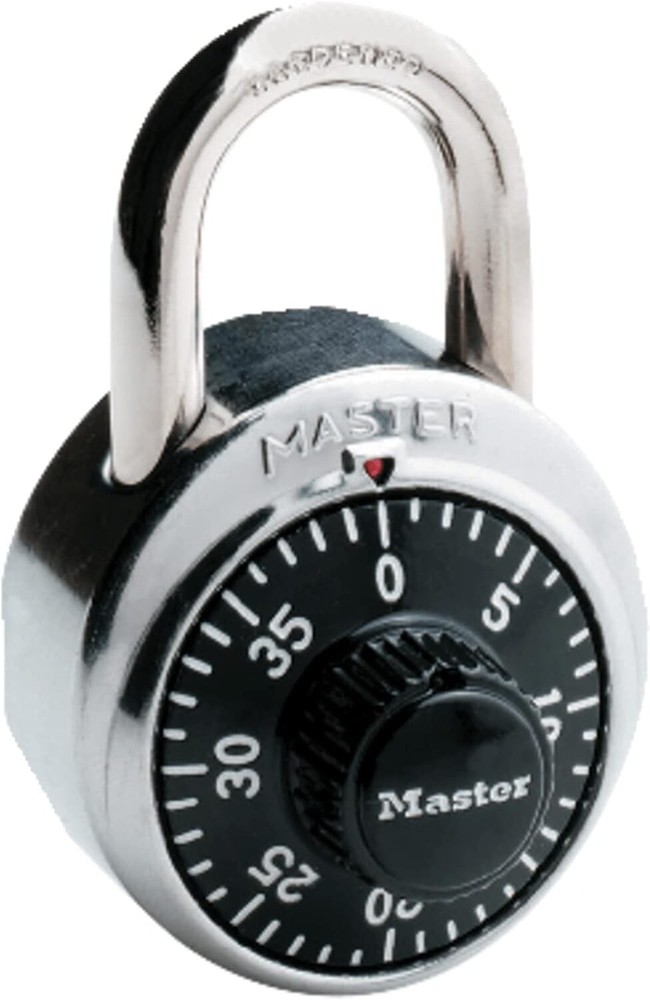Master Lock 1500D Dial Combination Lock (Black)