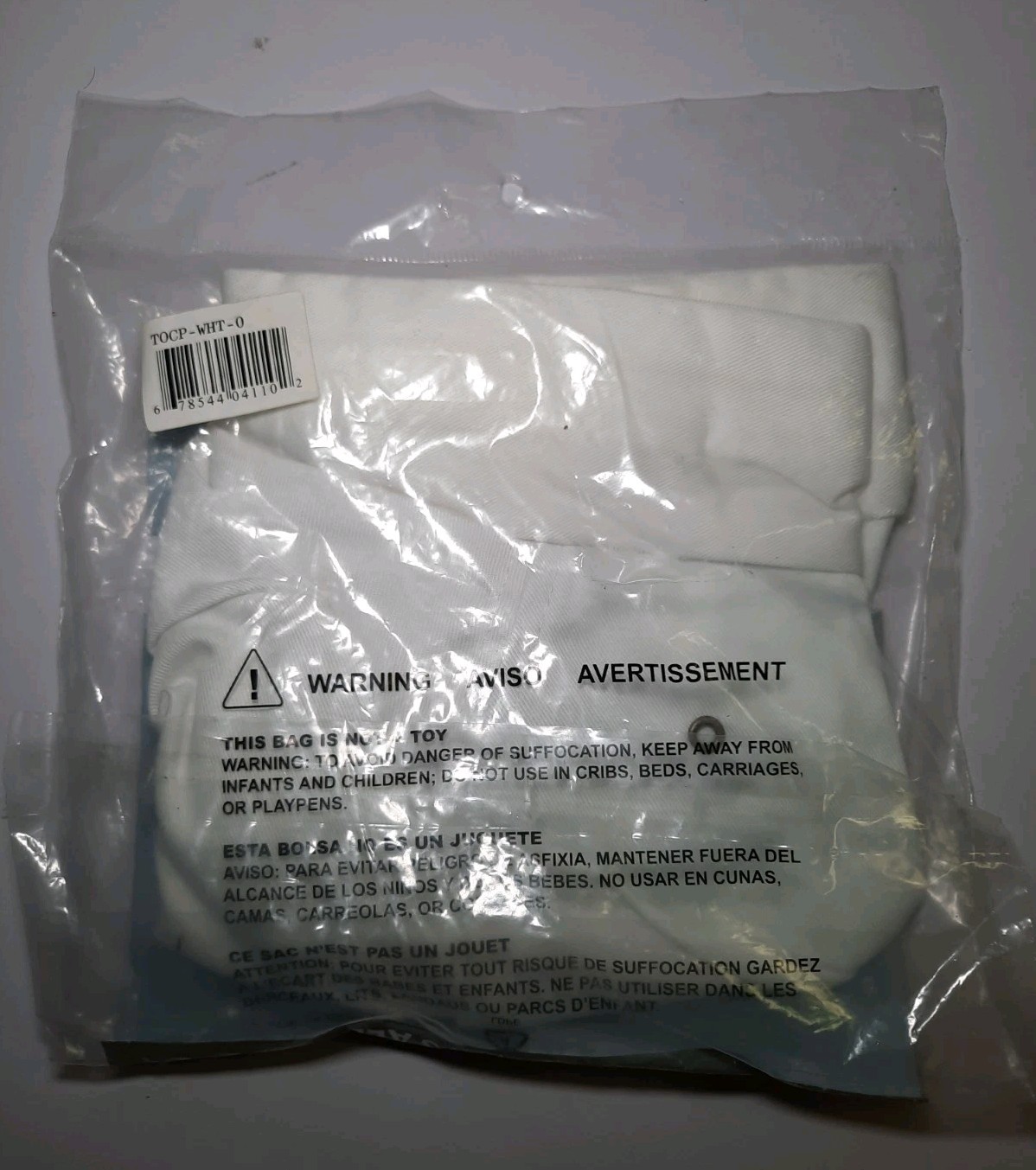 Chef Works A963 white toque chef's hat new sealed, free shipping