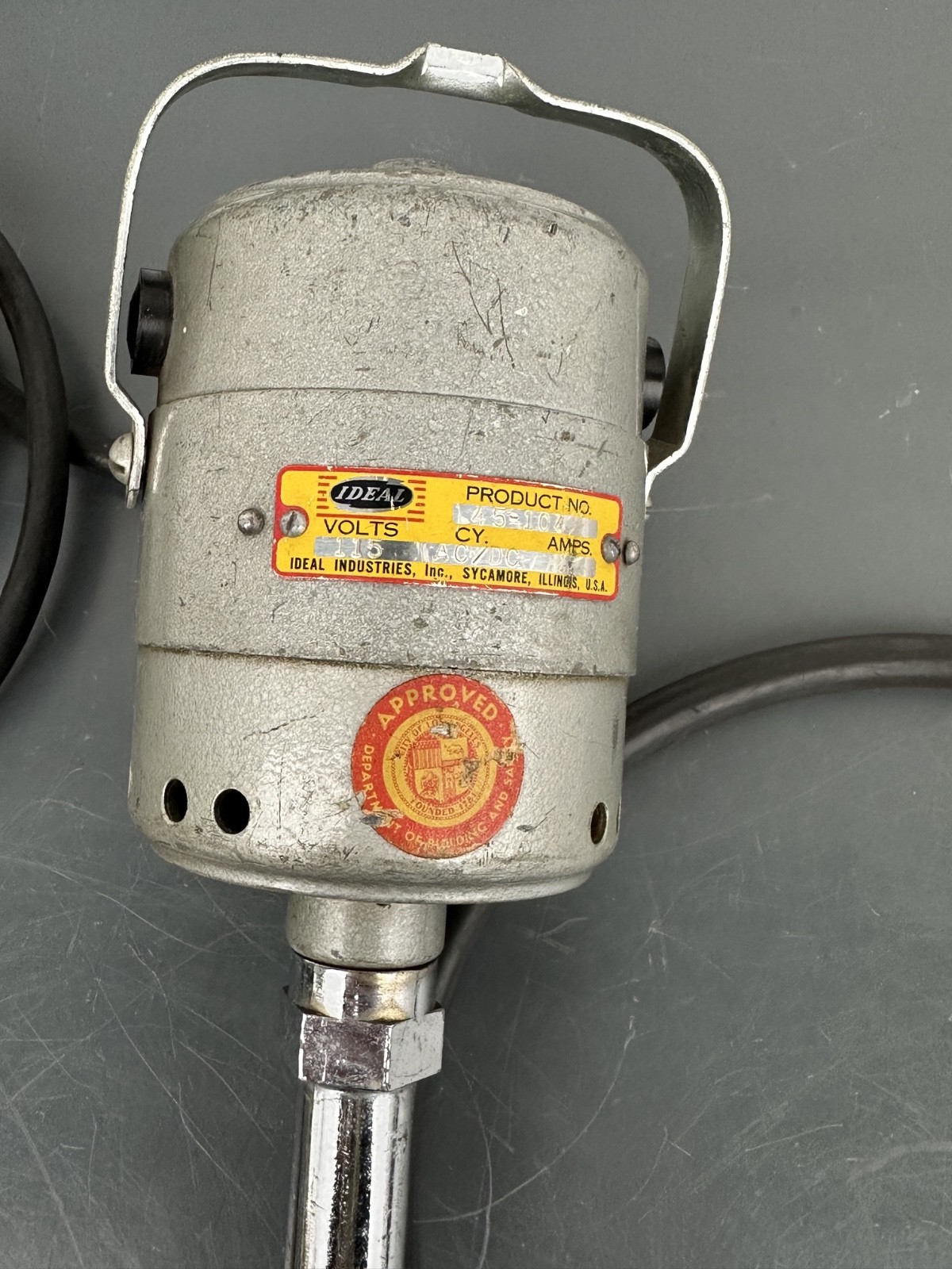 Ideal Model 45-104 Flexible Shaft Wire Stripper with Foot Pedal Switch